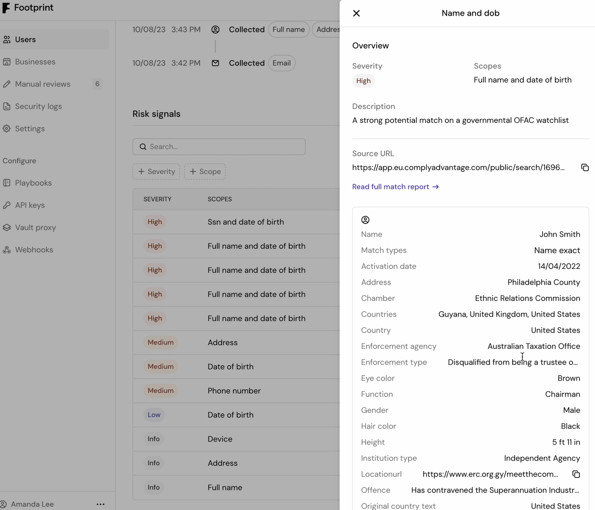 AML Risk Explorer