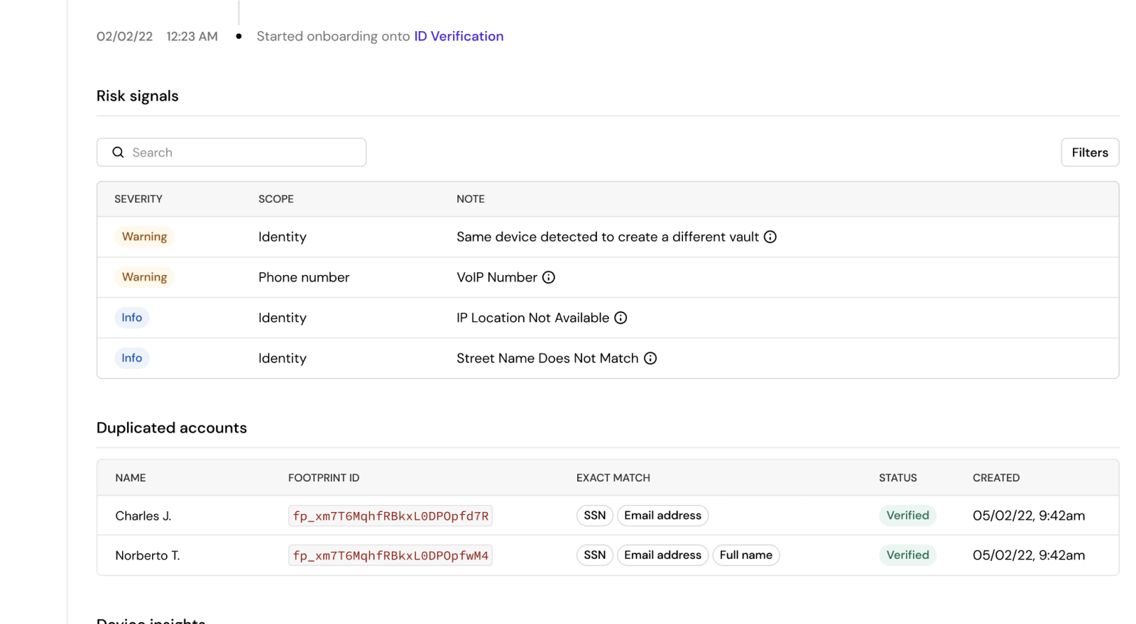 Duplicate Detection